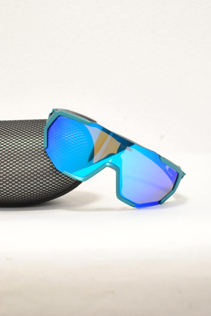 QueShark ochelari polarizati sport , biciclisti, outdor , cu 3 seturi de lentile schimbabile - imagine 1