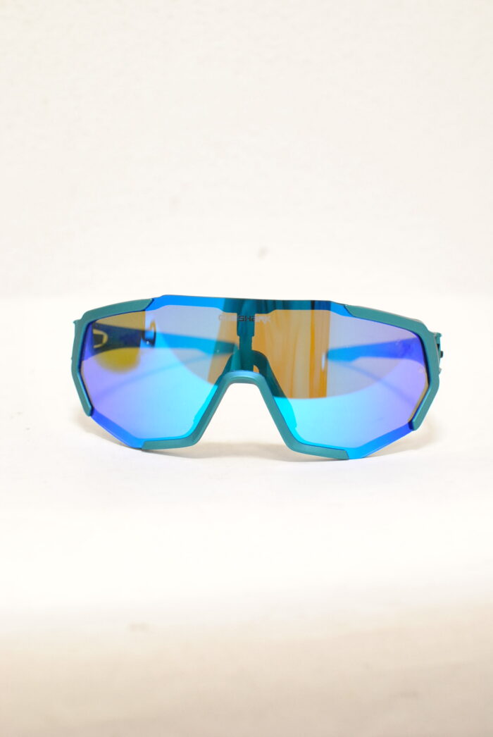 QueShark ochelari polarizati sport , biciclisti, outdor , cu 3 seturi de lentile schimbabile - imagine 3