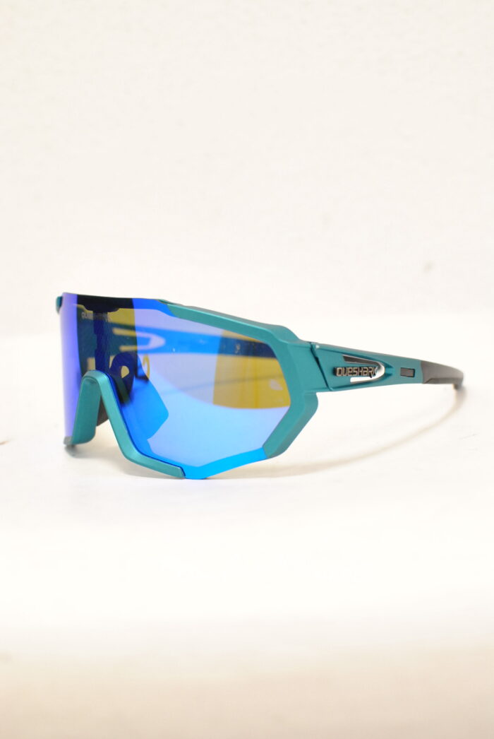 QueShark ochelari polarizati sport , biciclisti, outdor , cu 3 seturi de lentile schimbabile - imagine 4