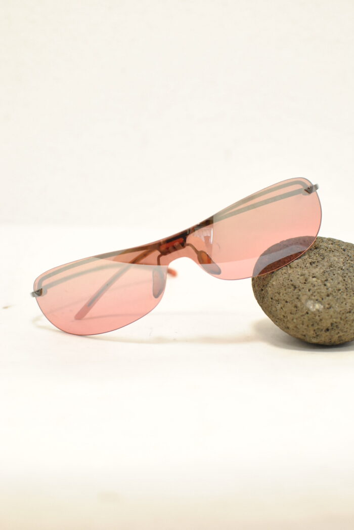 Emporio Armani ochelari de soare , rama metalica , model unisex - imagine 4