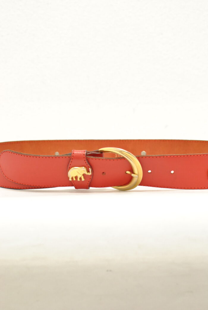 Curea vintage de piele pentru femei - imagine 6
