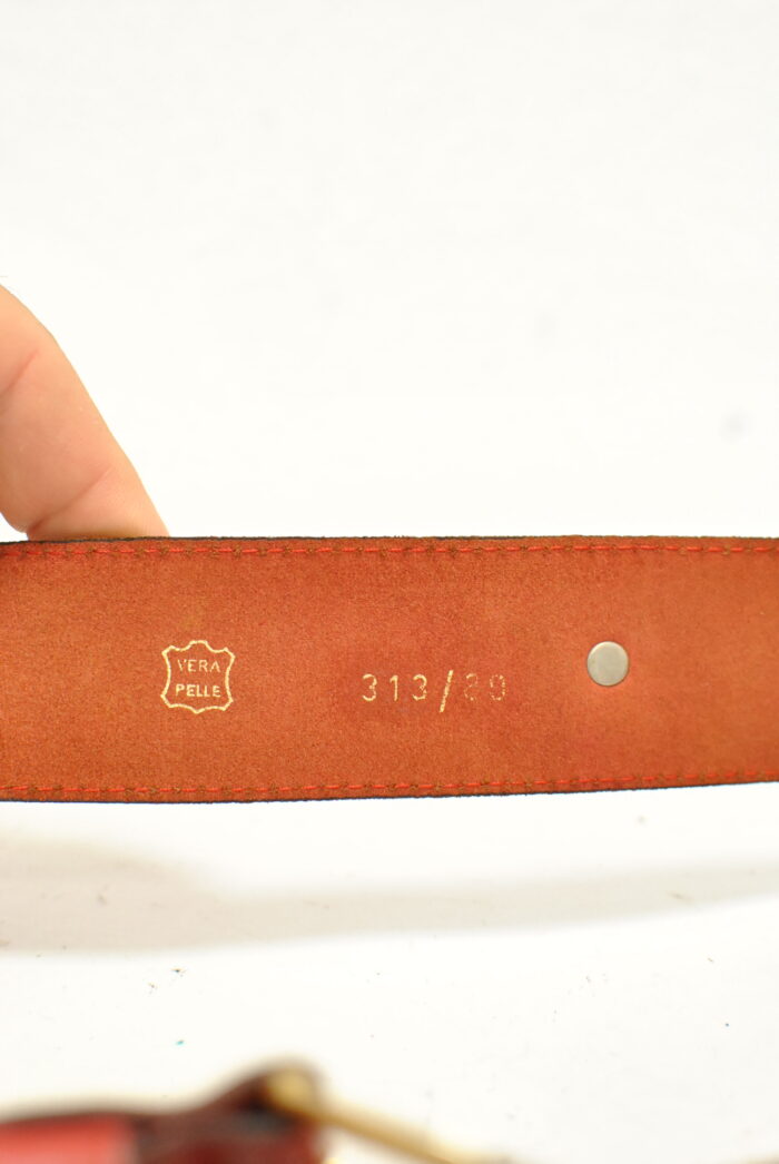 Curea vintage de piele pentru femei - imagine 7