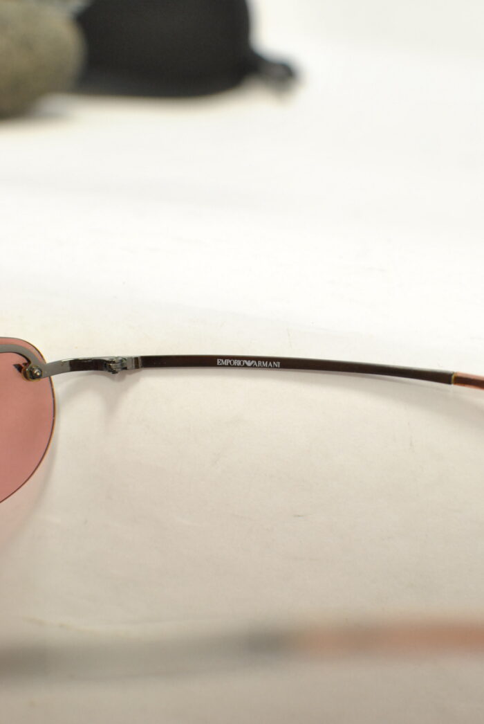 Emporio Armani ochelari de soare , rama metalica , model unisex - imagine 9