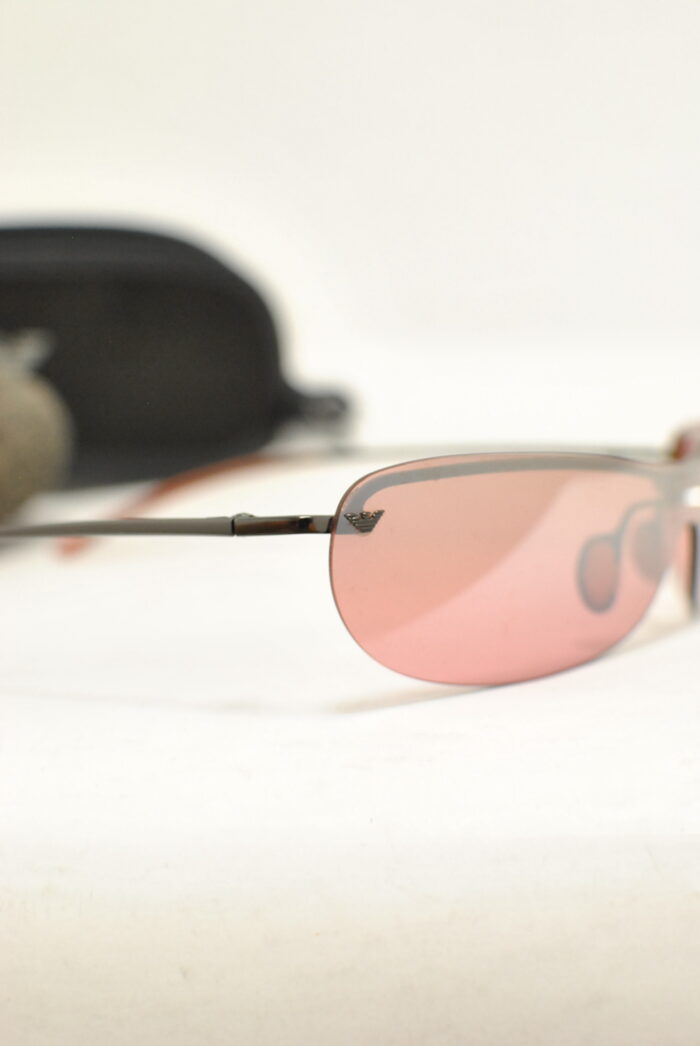Emporio Armani ochelari de soare , rama metalica , model unisex - imagine 13