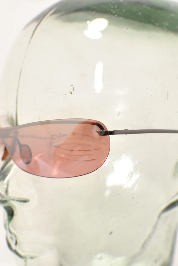 Emporio Armani ochelari de soare , rama metalica , model unisex - imagine 3