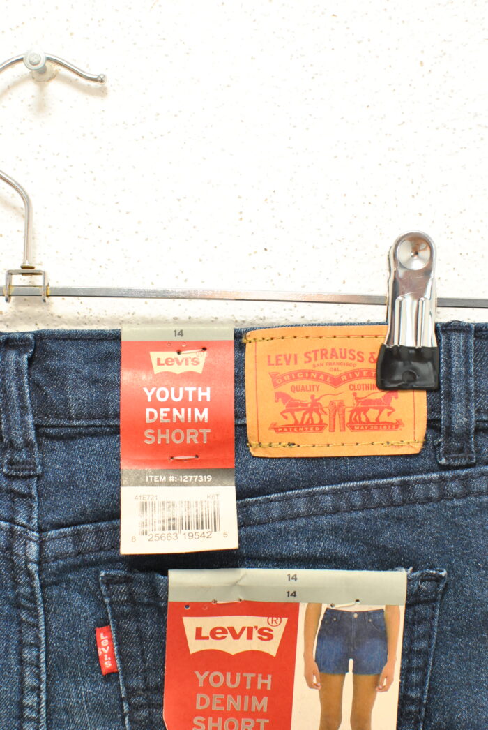 Levis pantalon scurt de blug elastic pentru fete marimea 14 ani - imagine 3