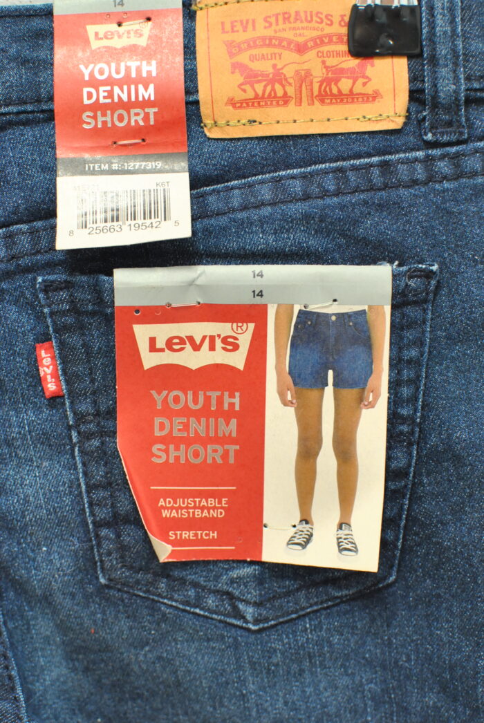 Levis pantalon scurt de blug elastic pentru fete marimea 14 ani - imagine 2