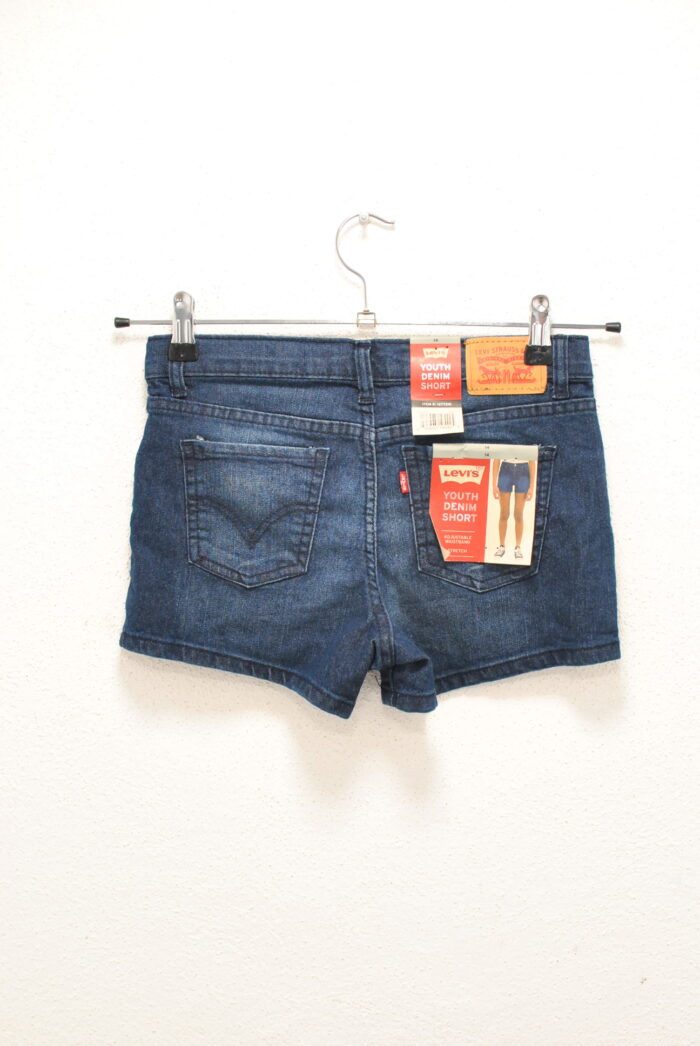 Levis pantalon scurt de blug elastic pentru fete marimea 14 ani - imagine 4