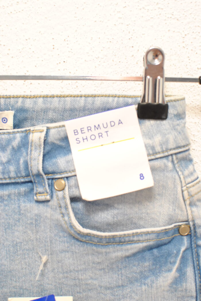 Bermuda Short pantalon scurt de blug elastic , pentru femei  , marimea S - imagine 3