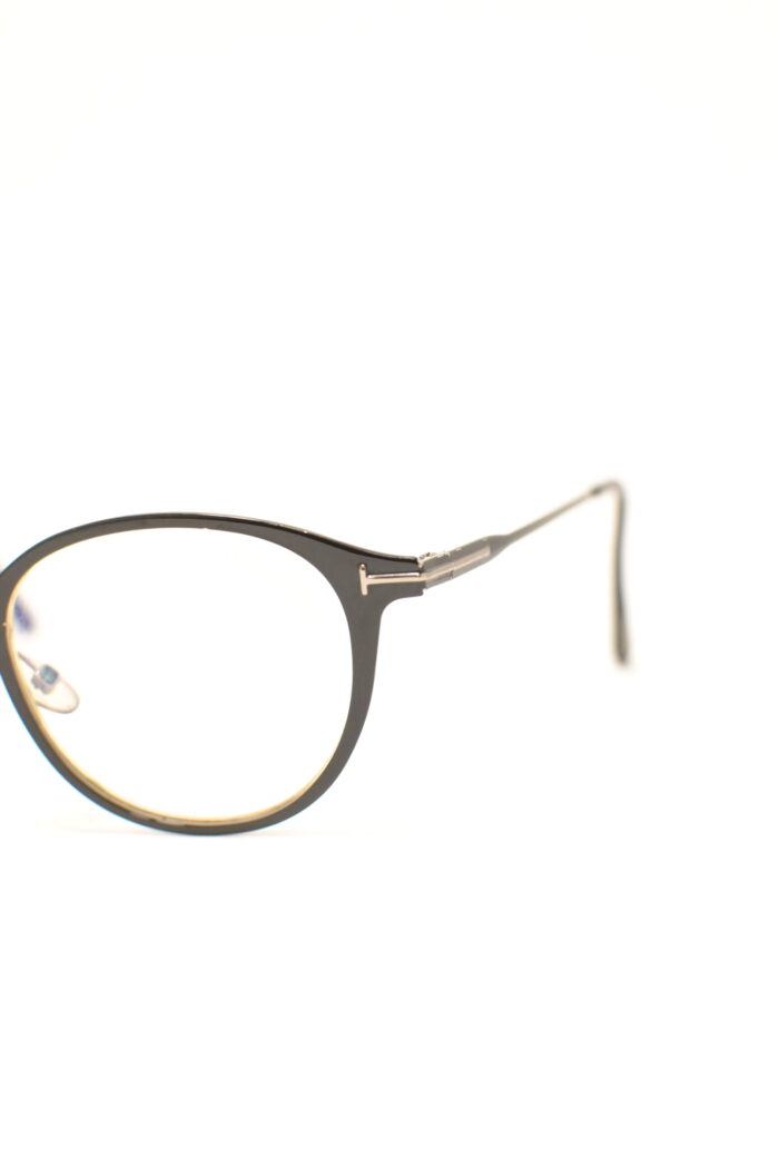 Tom Ford TF5528 rame metalice de ochelari de vedere cu lentila fara dioptrie , blue light protection pentru calculator , model unisex - imagine 8
