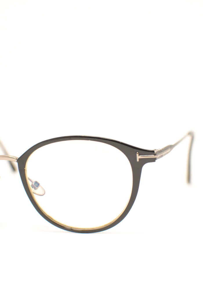 Tom Ford TF5528 rame metalice de ochelari de vedere cu lentila fara dioptrie , blue light protection pentru calculator , model unisex - imagine 9