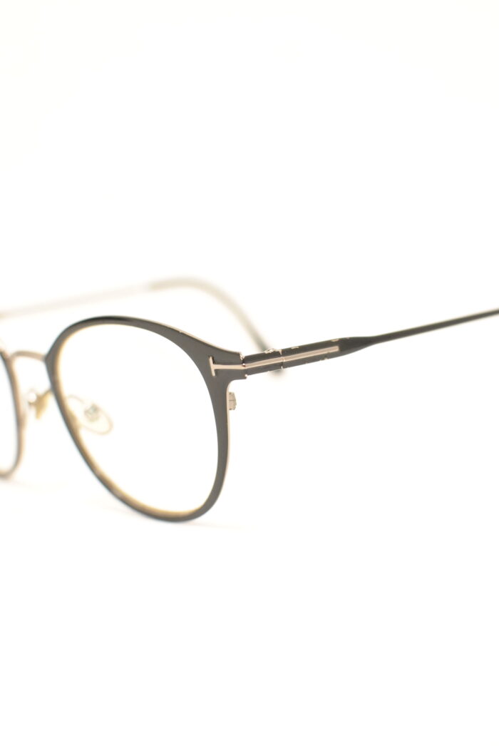 Tom Ford TF5528 rame metalice de ochelari de vedere cu lentila fara dioptrie , blue light protection pentru calculator , model unisex - imagine 10