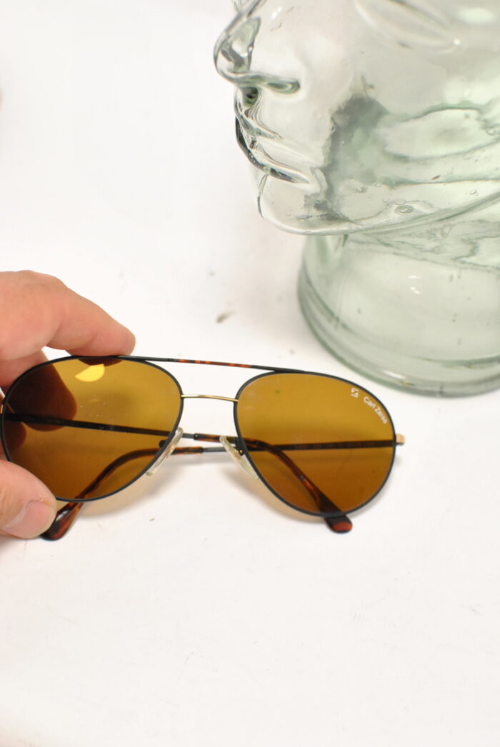 Karl Zeiss ochelari vintage de soare , model aviator , pentru barbati - imagine 15
