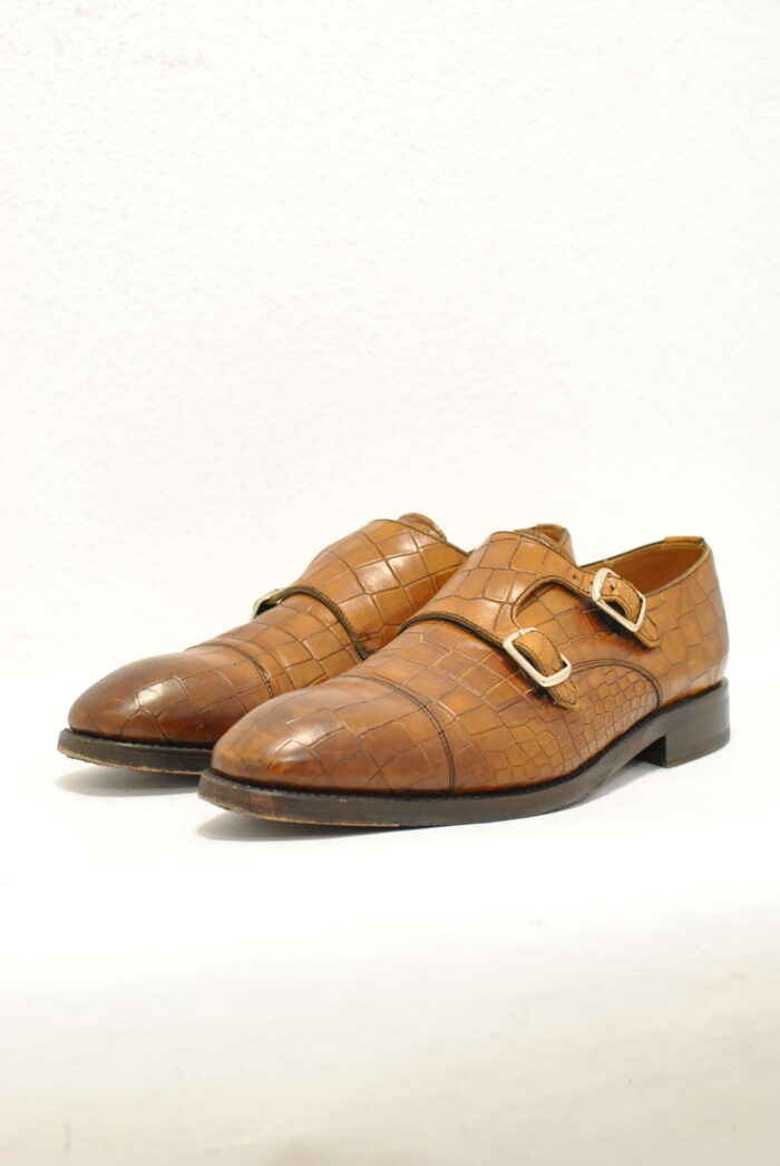 Berwick pantofi de piele embosata , marimea 41/42 sau 28 cm - imagine 5