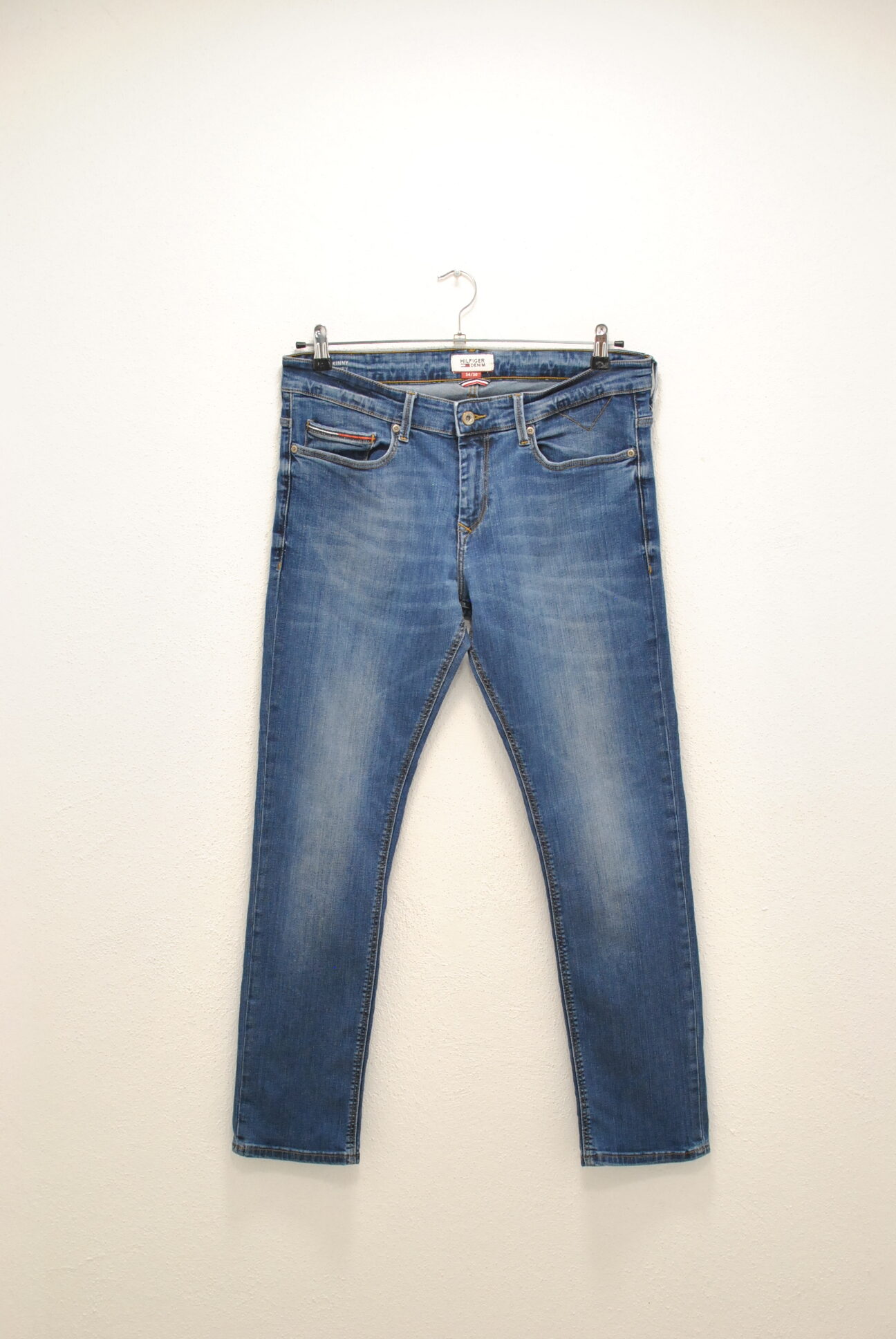 DSC_0002 Tommy Hilfiger blug elastic skinny pentru barbati marimea 34 cu 30 - imagine 1