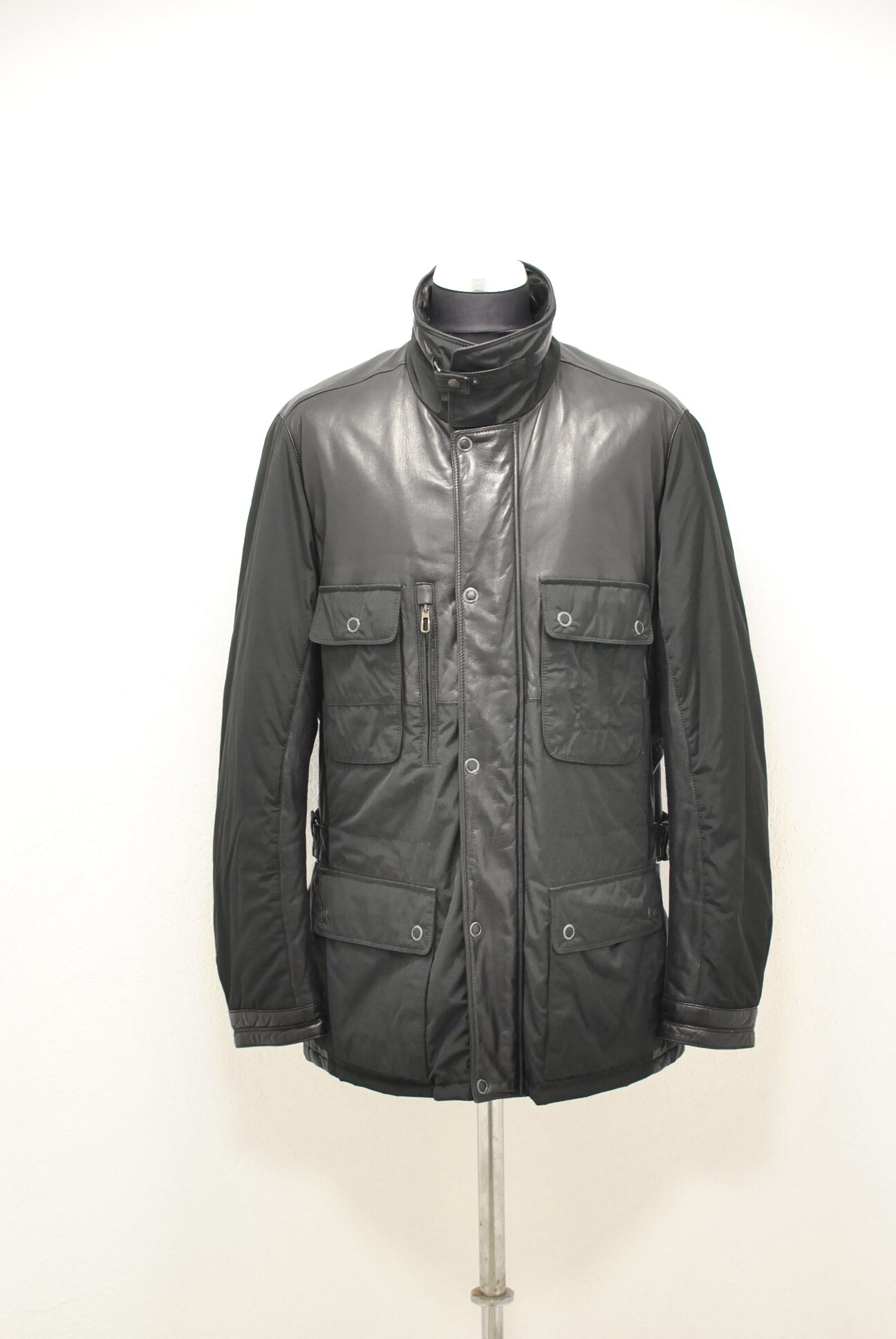 DSC_0086 Latini Handmade in Italy , geaca de piele , pentru barbati marimea 54 sau L - imagine 1