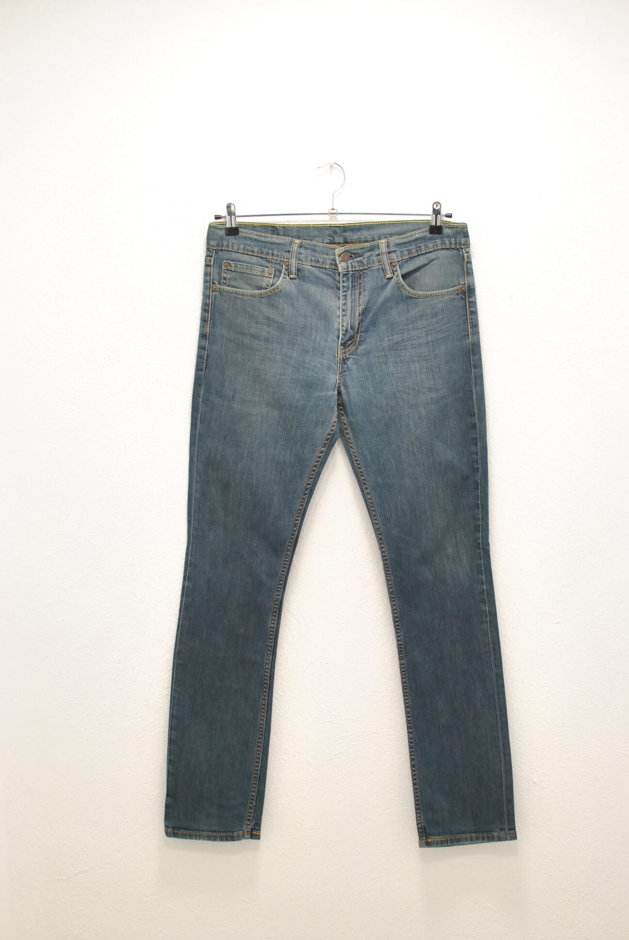 DSC_0279 Levi Strauss 511 blugi vintage elastici de barbati marimea 33 cu 34 - imagine 1