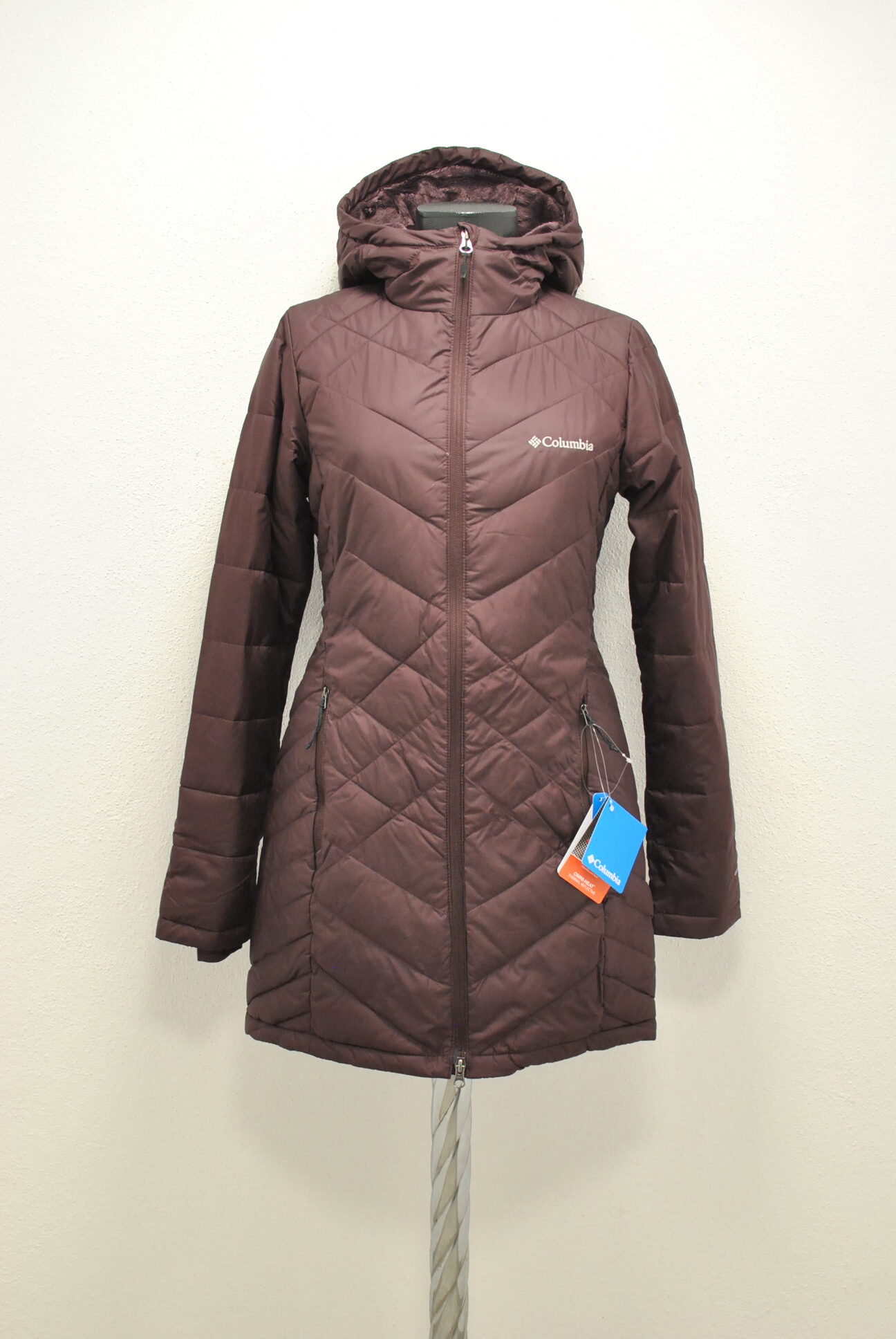 DSC_0006 Columbia Omni-Heat geaca lunga cu gluga , pentru femei - imagine 1