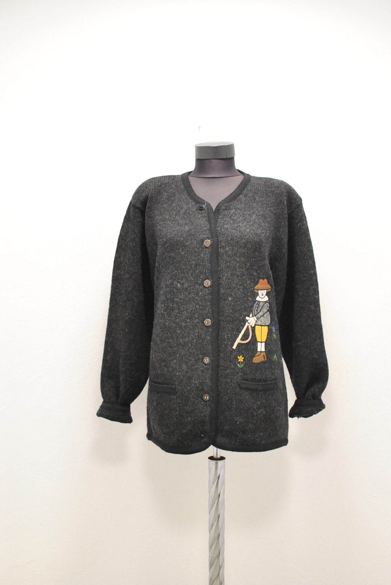 DSC_0050 Sixth Sense geaca vintage de lana , pentru femei , marimea L - imagine 1