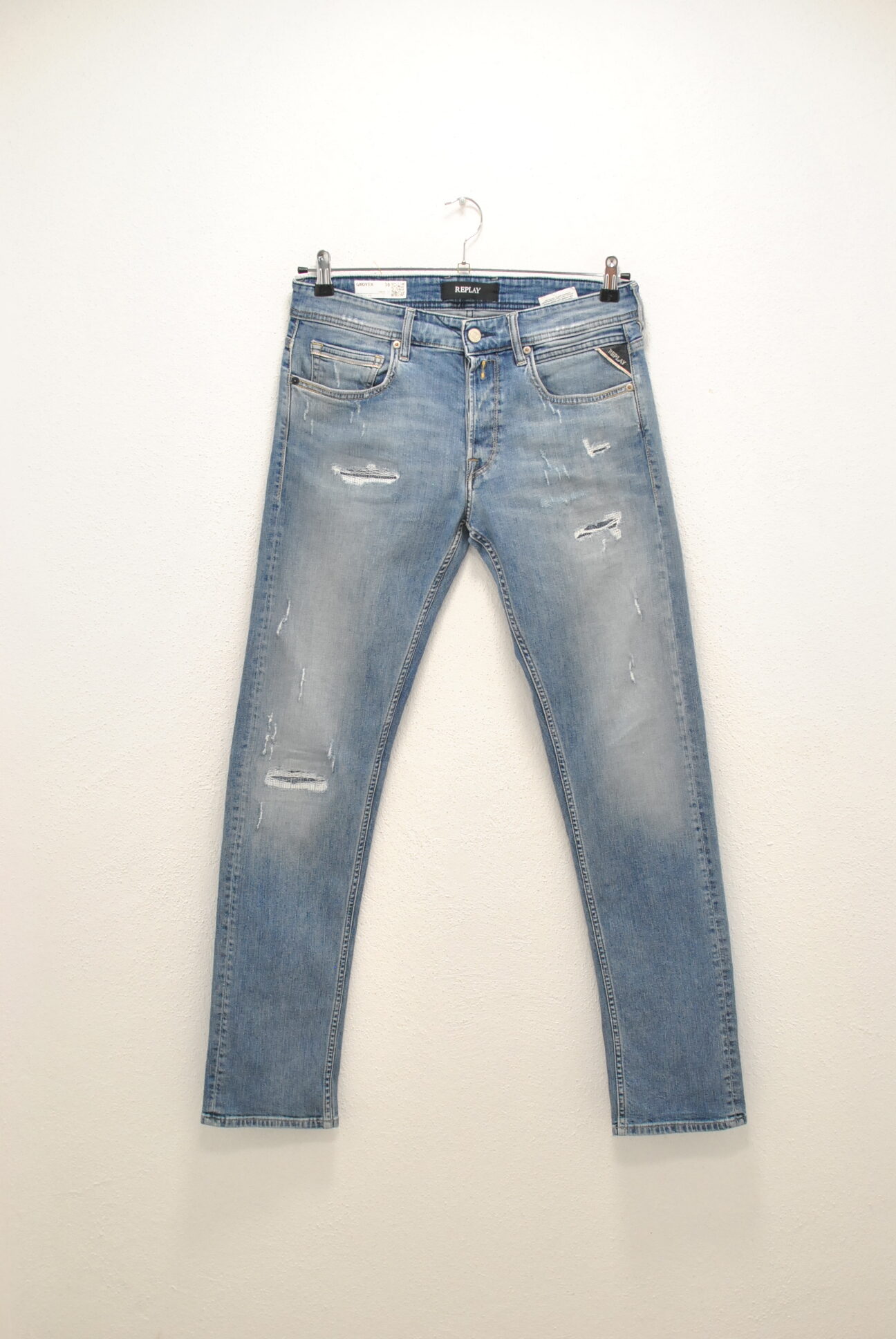 DSC_0084 Replay Grover blugi elastici slim fit de barbati marimea 30 - imagine 1