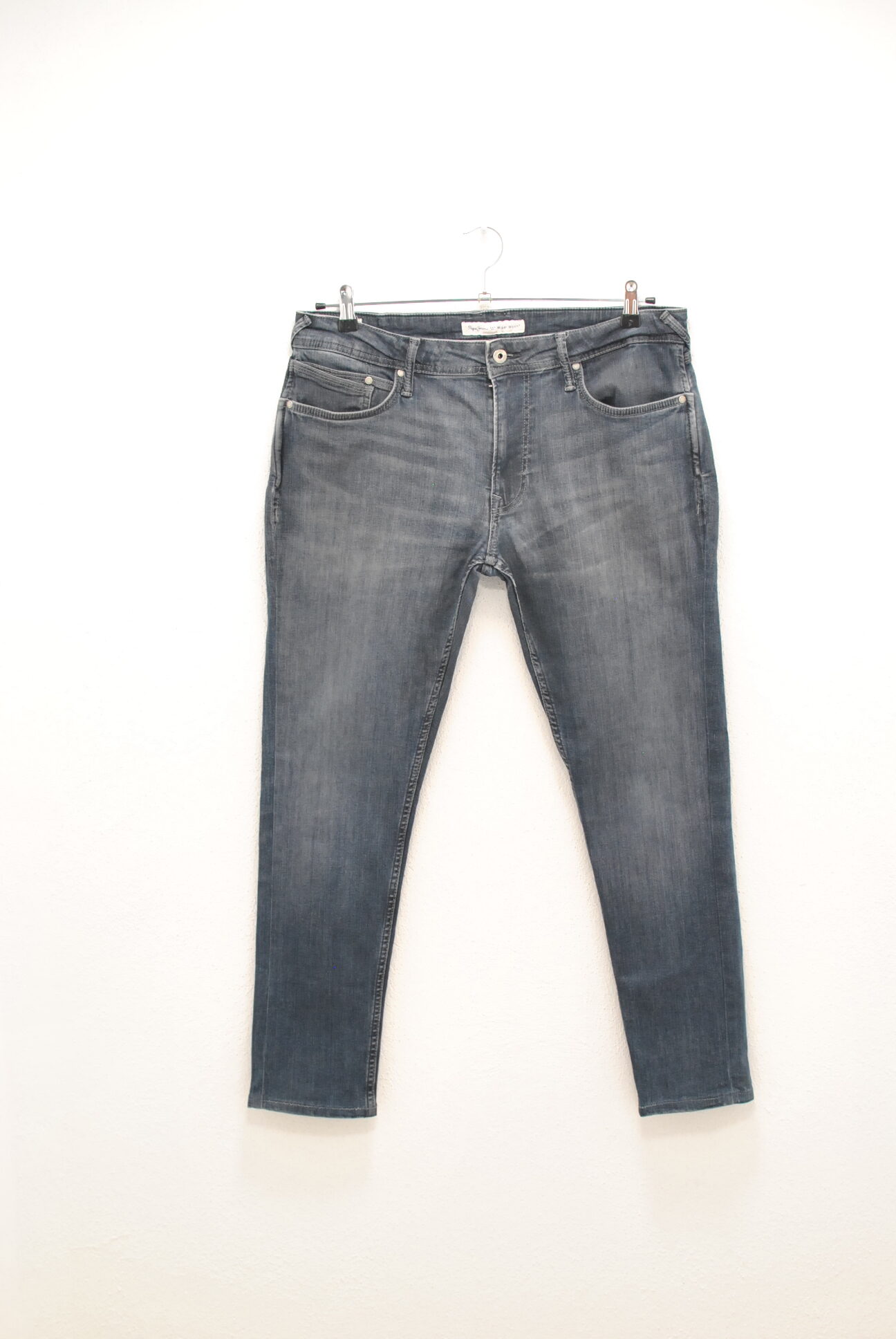DSC_0098 Pepe Jeans Hatch blugi elastici slim fit de barbati marimea 34 - imagine 1